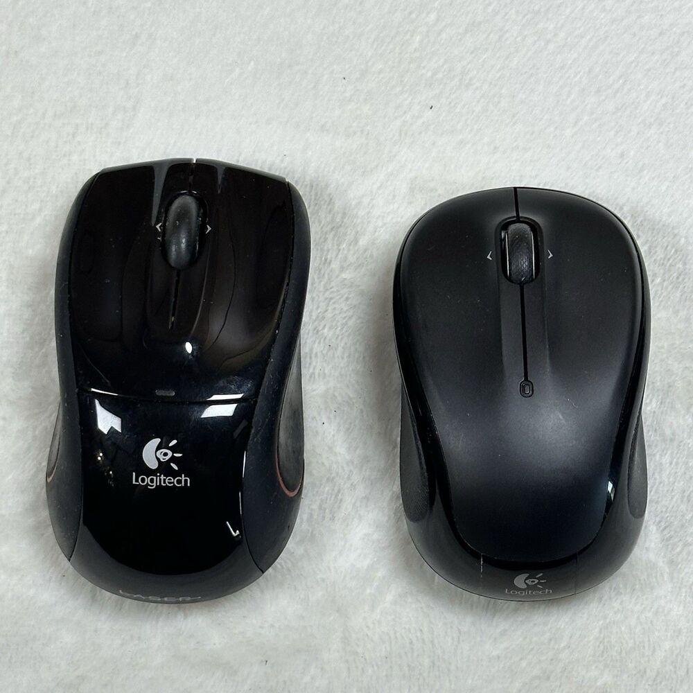 Logitech M505 & M325 Wireless Optical Mice w/ USB Receivers Tested Works